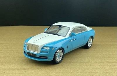 1/43 Rolls- Royce Wraith 2017（Turquoise Blue /White）