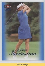 2023 Fleer Ultra Blue Annika Sorenstam #18 READ 5x5