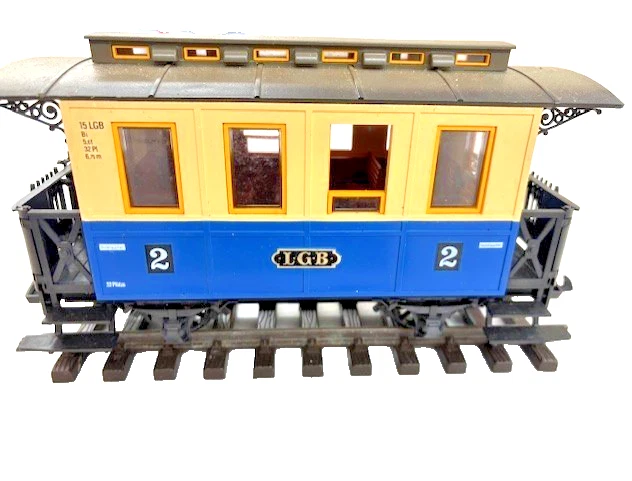 LGB G Blue Train Model Railroad Passenger Cars for sale | eBay