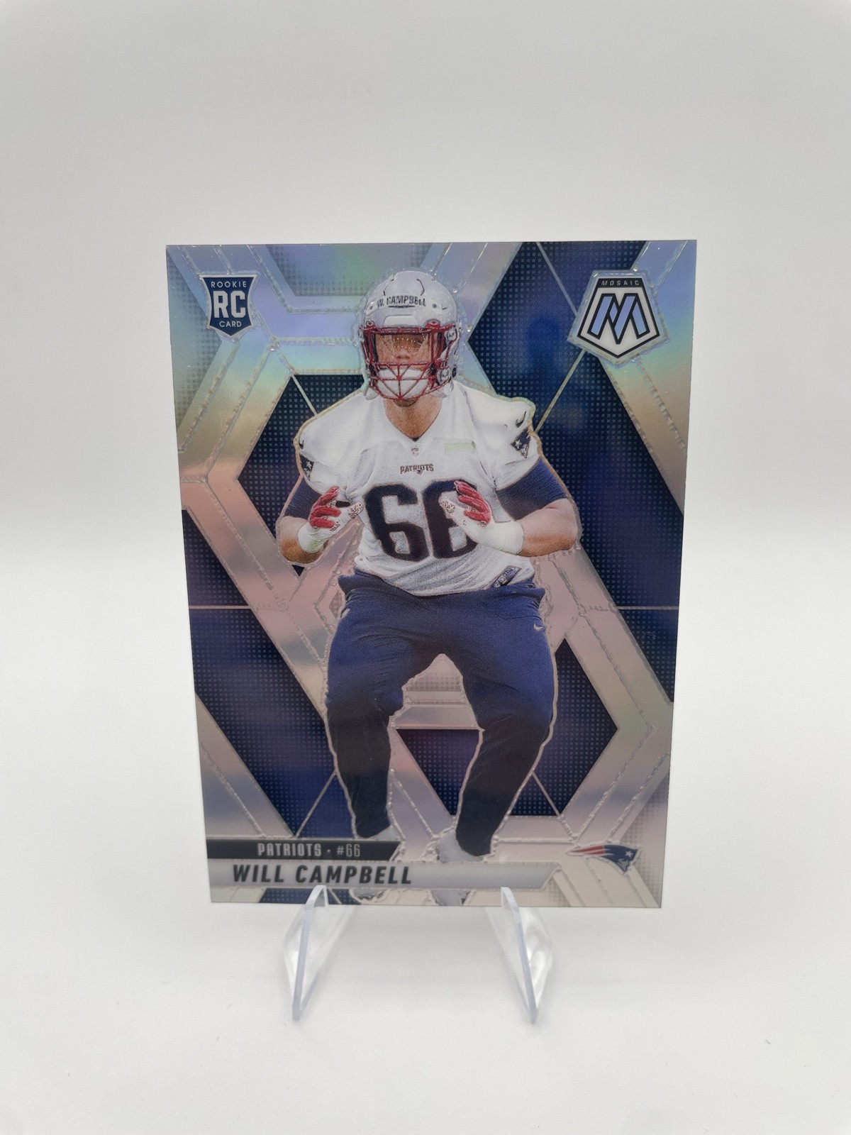 2025 Panini Mosaic - Rookies Will Campbell #378 Silver Prizm (RC)