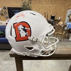 John Elway Denver Broncos Signed White Throwback Football Helmet Original