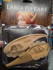 spirit halloween Large Elf Ears. New. Open Package. Never Used.
