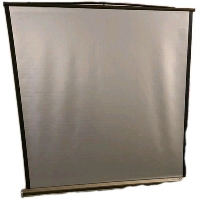 Vintage Da-Lite Silver Pacer 50''x50'' Portable Projector Projection Screen Tripod