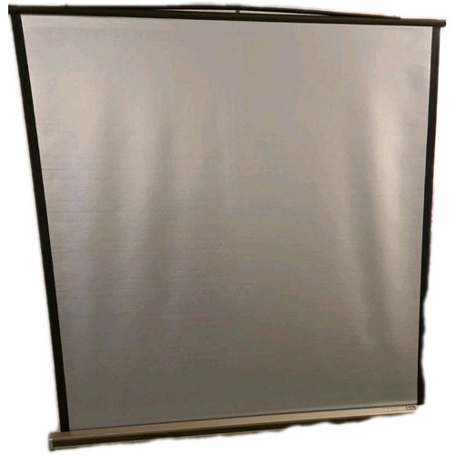 Vintage Da-Lite Silver Pacer 50"x50" Portable Projector Projection Screen Tripod