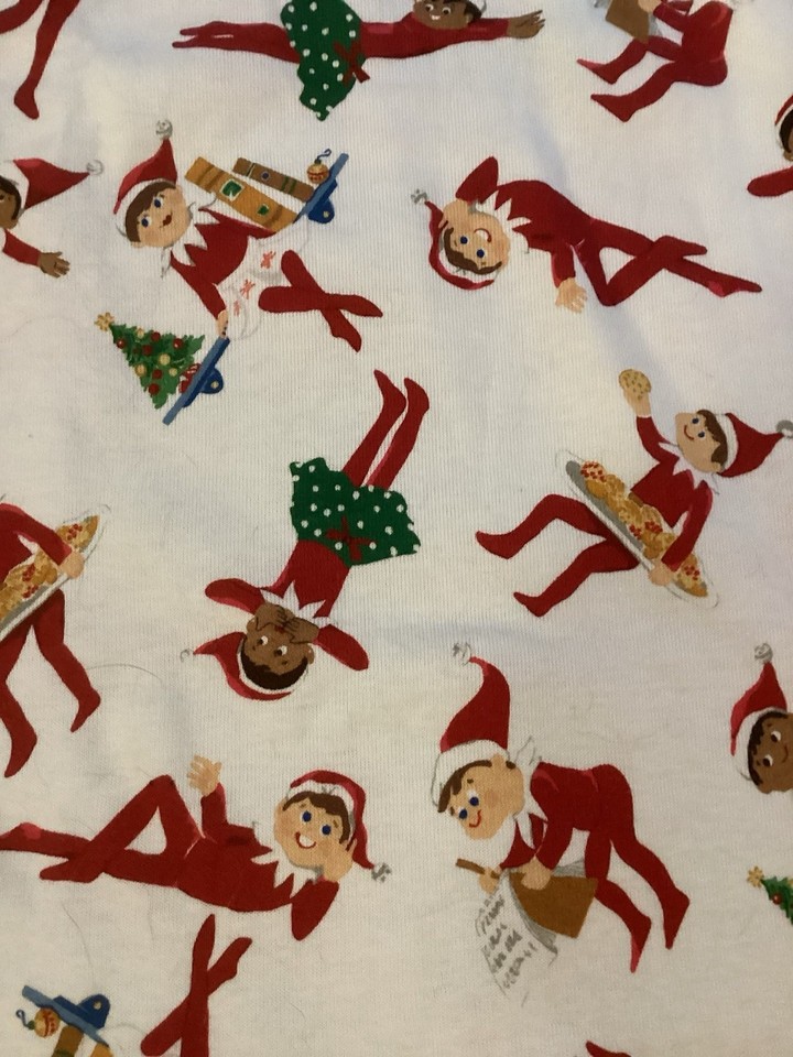 Pottery Barn Elf Cot Sheet Set – Twin XL, Multicolor Christmas, Original Tags