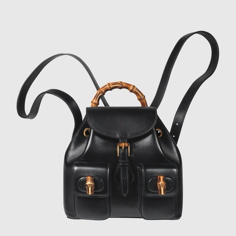 Gucci Bamboo Drawstring Small Bags & Handbags for Women for  display picture 3