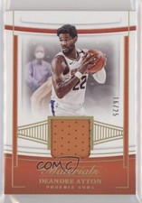 2020-21 Panini National Treasures NBA Materials Prime 16/25 DeAndre Ayton 09r5