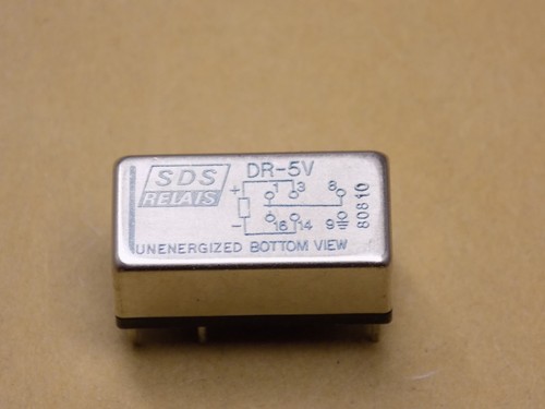 1x RELAY SDS DR - 5V SPDT  1ADC/0.3A /125VCA 5VDC - Picture 1 of 4