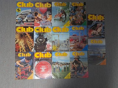 14 Fischertechnik Clubhefte (1976-1978)