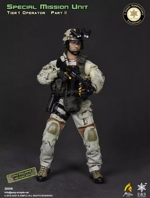 Easy&Simple 26008 1/6 Smu Tier-1 Operator Part Ii China Exclusive Figure INSTOCK