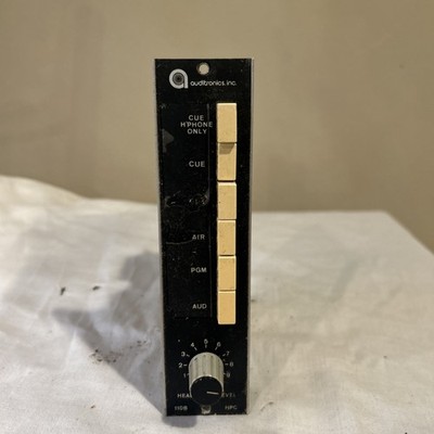 Auditronics 110 B HPC Headphone level