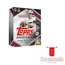 NFL Football - 2026 Topps Flagship Football Trading Cards Mega Box (12 Packs)