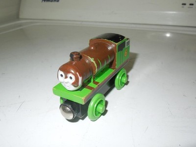 Mud Covered Percy - Thomas the Train & Friends Wooden Action Figure