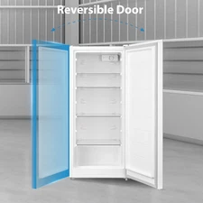 7.1 Cu Ft Upright Convertible Freezer/Refrigerator, White