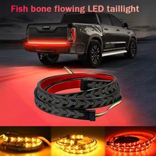 RSTOB 1.5M LED Tailgate Light Bar Flow Turn Signal 12V-24V For Truck Pickup SUV