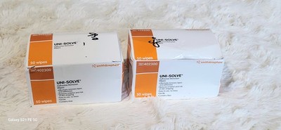 Uni-Solve 100 wipes Ref. 402300 Ex. 1-1-2028  
