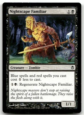 Nightscape Familiar #44 (LP) Duel Decks: Ajani vs. Nicol Bolas DDH Magic MTG