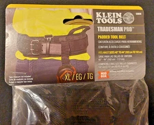 Genuine Klein Tools Padded Tool Belt - XL(40-44" Waist) Tradesman Pro  NEW!