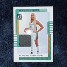 2025 Panini Donruss WNBA - Jersey Series DiJonai Carrington #26 (MEM)