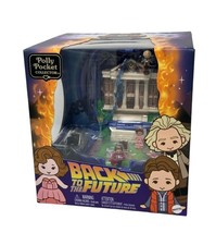 New Mattel Polly Pocket Movie Back to the Future In A Sealed Box Free Shipping