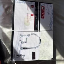Delta Windemere Two Handle Kitchen Faucet 21996LF FS