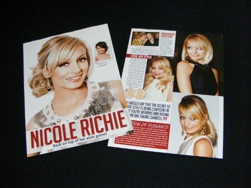 NICOLE RICHIE magazine clippings - Bild 7 von 24