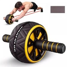 Ab Roller Wheel Abdominal Fitness Gym Exercise Equipment Core Workout Training
