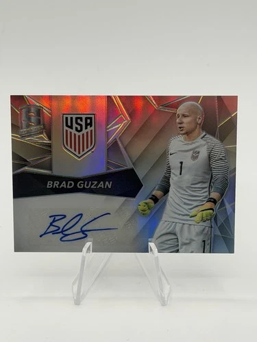 Brad Guzan 2016-17 Panini Spectra Soccer #S-BG signiertes Autogramm #/149
