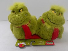 Dr Seuss 'The Grinch' Women's Slippers Size Small 5/6 New with Tags 126