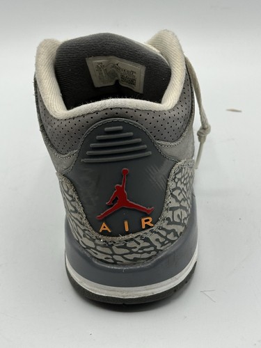 Nike Air Jordan 3 Retro "Cool Grey" 2021 GS Size 5.5Y/Women's Size 7 398614-012 - Picture 21 of 23