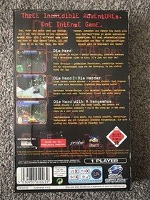 Vintage Sega Saturn Die Hard Trilogy Game Complete With Manual PAL Tested
