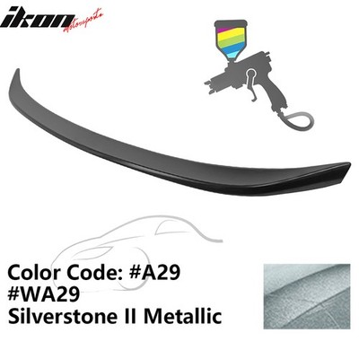 Fits 19-26 BMW G20 3-Series/G80 M3 Trunk Spoiler M Performance Lip #A29 Silver