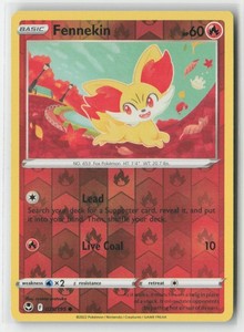Fennekin 025/195 Reverse Holo Silver Tempest