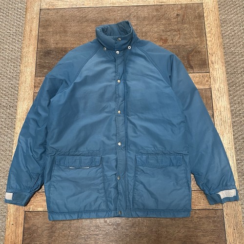 Sierra Designs, Vintage 70s Sierra Designs Puffer Jacket Shirt Size M Berkeley Winter Snow Teal