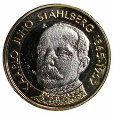 2016 FINLANDIA 5 Euro Pr&auml;sident Kaarlo Juho Stahlberg Stahlberg MF136033