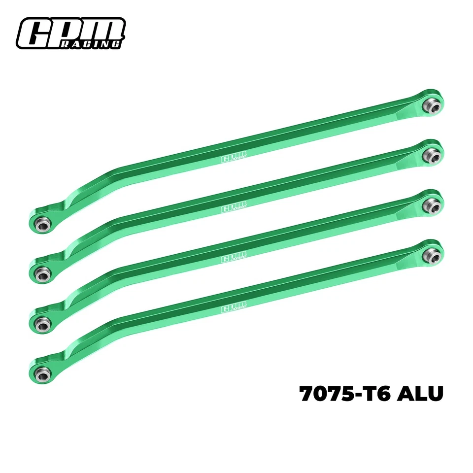 GPM 7075 Alloy High-Clearance Lower Link Bar Set For VANQUISH 1/10 H10 OPtic - Image 3 of 4