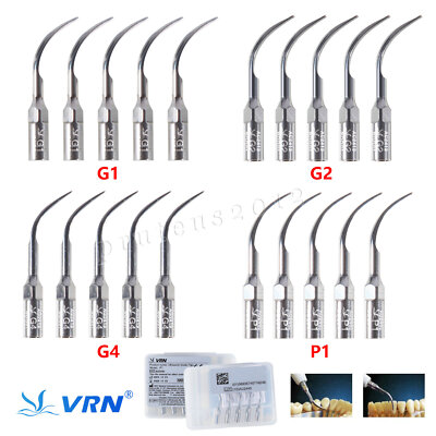 VRN Dental Ultrasonic Scaler Scaling Perio Tips fit EMS Woodpecker