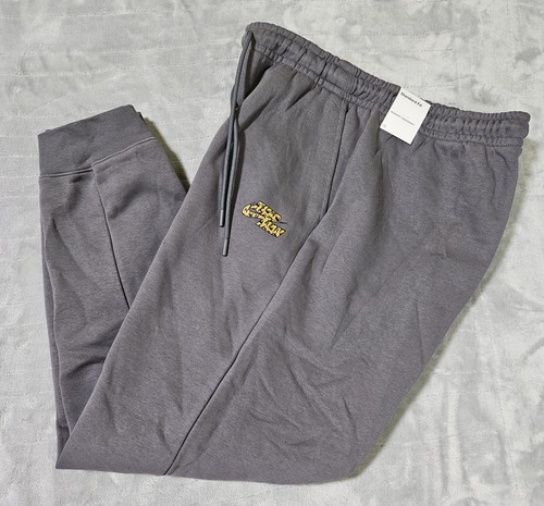 Felpa Nike Jordan Flight MVP Fleece Joggers taglia Large stampa leopardata logo - Foto 2 di 10