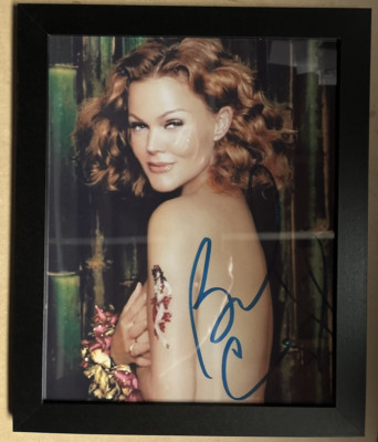 Belinda Carlisle 8X10 Framed Photo With Reprinted Autograph
