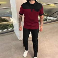 Mens Sweatsuits 2 Piece Sport Tracksuit Jogger Sweat Suits Jogging Outfits