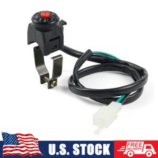 Kill Ignition Switch Electric Start Horn Mount Hardware For Motorcycle Atvs