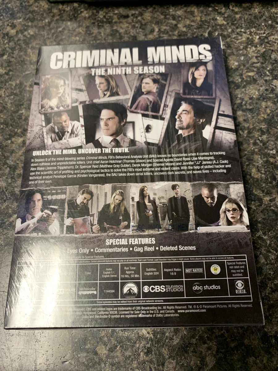 Criminal Minds Season 115 The Complete Series 85 Disc Box, 60 OFF