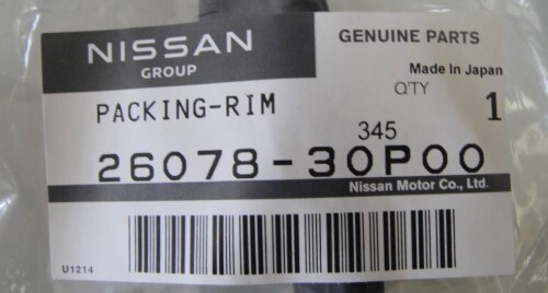 NISSAN 300ZX Z32 1990-1996 Genuine Head Lamp End Rubber LH