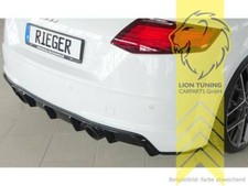 Rieger Heckansatz Heckspoiler Diffusor links rechts für Audi TT FV Coupe Cabrio