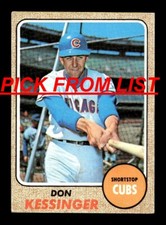 1968 Topps 8-261 VG-EX Pick From List All PICTURED cc5