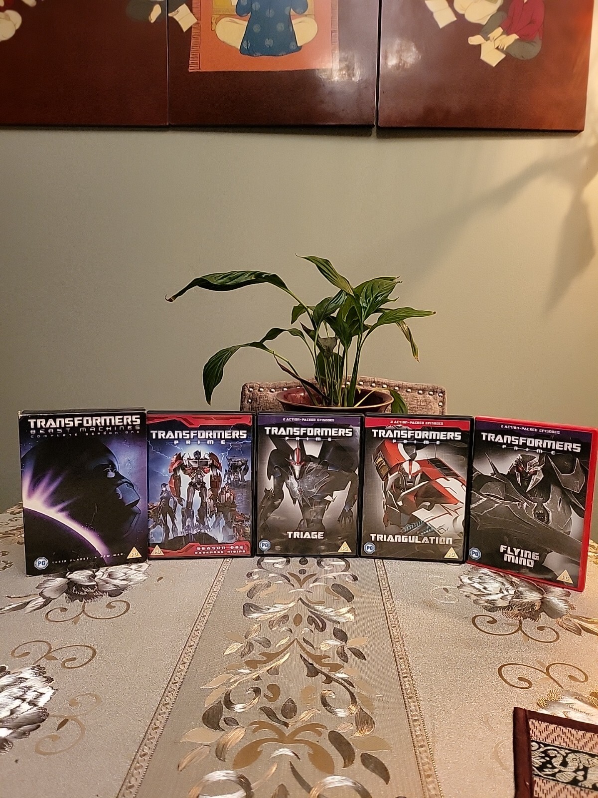 Transformers: Series bundle DVDs . Region uk Euro.. Free Post