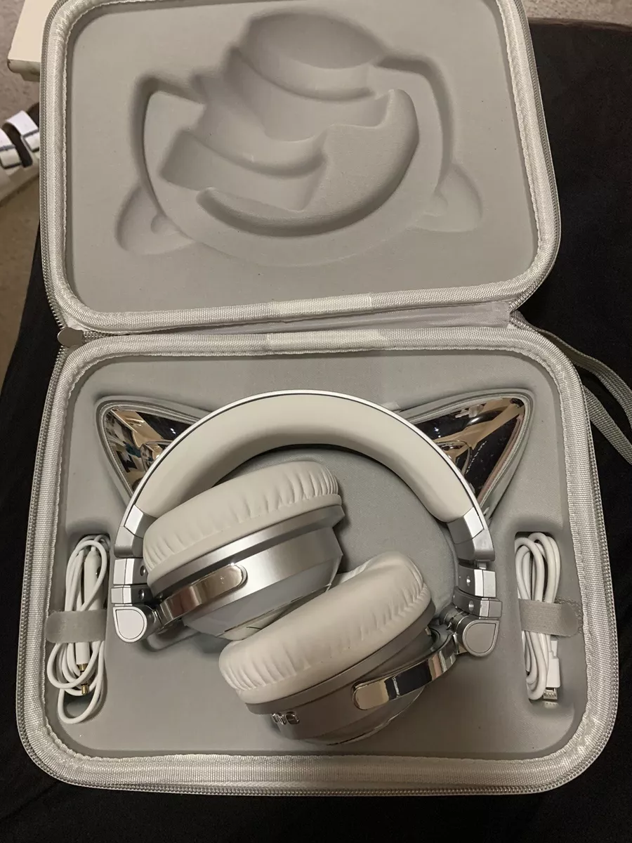 brookstone cat ear headphones wireless eBay