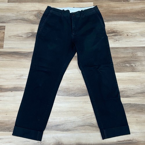 Urban Outfitters Mens Chino Pants Black 