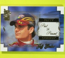 JEFF GORDON, RICHARD PETTY 2002  VIP'S PAST & PRESENT Press Pass #45