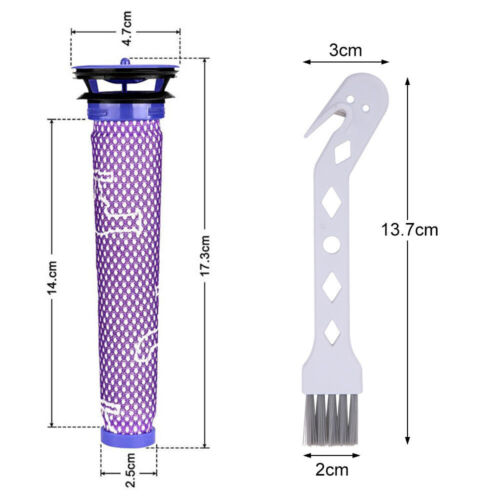 2x Pre & Post HEPA Filter For Dyson V8 V7 Animal Absolute Vacuum Replacement New - Picture 6 of 13